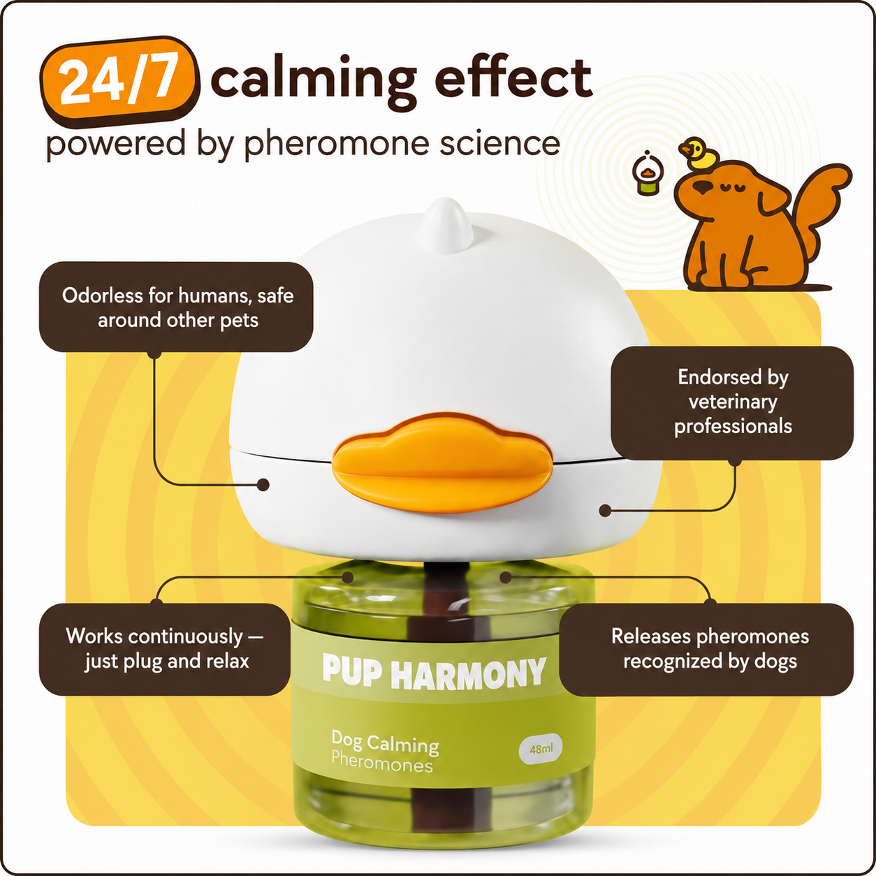 Pup Harmony™ Dog Calming Diffuser